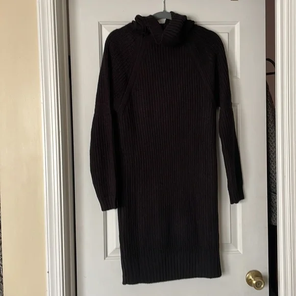 NWT Black 1X Fashion Nova Sweater Dress - Picture 4 of 5